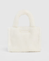 Borg Mini Tote | Cream
