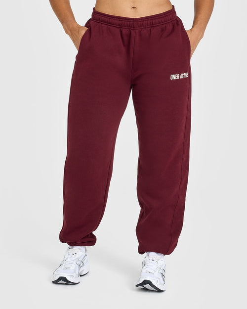 Oner Modal Foundations Jogger With Printed Graphic | Rosewood
