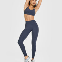 UnifiedMove™ High Waisted Leggings | True Blue