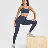 UnifiedMove™ High Waisted Leggings | True Blue
