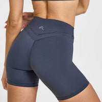 UnifiedMove™ High Waisted Shorts 6" | True Blue