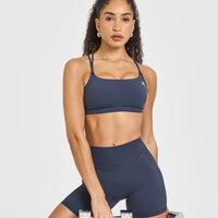UnifiedMove™ High Waisted Shorts 6" | True Blue