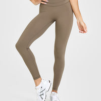 UnifiedMove™ High Waisted Leggings | Moss Brown