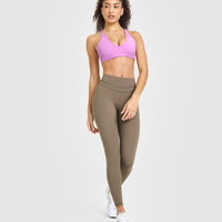 UnifiedMove™ High Waisted Leggings | Moss Brown