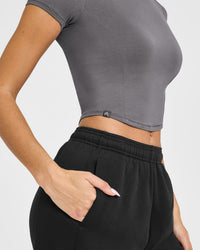 Mellow™ Soft Mid Short Sleeve T-Shirt | Ash Grey