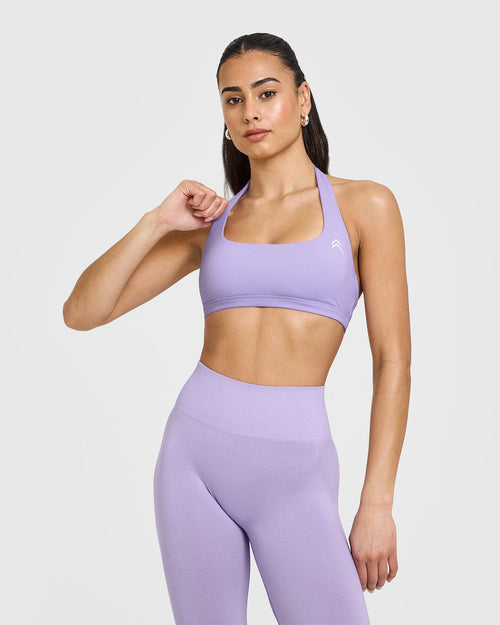 Oner Modal EasyLift™ Halter Bralette | Wisteria Purple