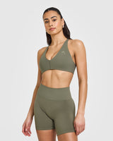 Unified Micro Bralette | Alpine Green