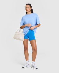 Classic Oversized Lightweight T-Shirt | Powdered Blue