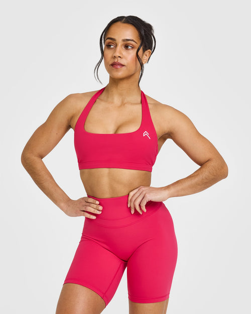 Oner Modal EasyLift™ Halter Bralette | Berry Bloom