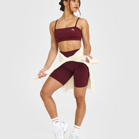 UnifiedMove™ Cycling Shorts 8" | Rosewood