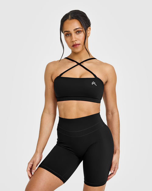 Oner Modal EasyLift™ Multi Way Bandeau Bralette | Black
