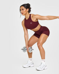 UnifiedMove Wrap Shorts 6" | Rosewood