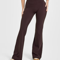 UnifiedMove™ Wrap Flared Bottoms | Plum Brown