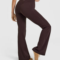 UnifiedMove™ Wrap Flared Bottoms | Plum Brown
