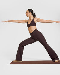 UnifiedMove™ Wrap Flared Bottoms | Plum Brown