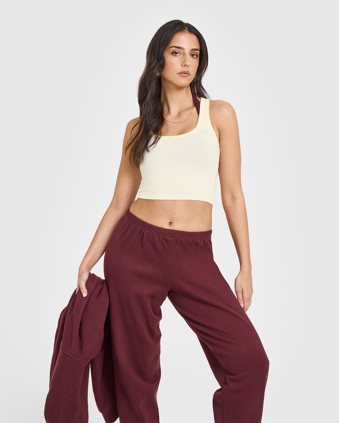 Cotton Icon Mid Vest | Off White