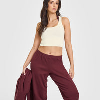 Cotton Icon Mid Vest | Off White