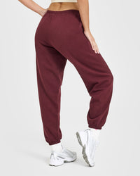 Mid Weight Jogger | Rosewood