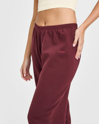Mid Weight Jogger | Rosewood
