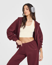 Mid Weight Jogger | Rosewood