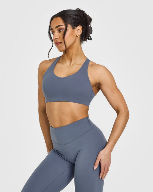 Oner Modal SoftMotion™ Sports Bra | Granite Blue