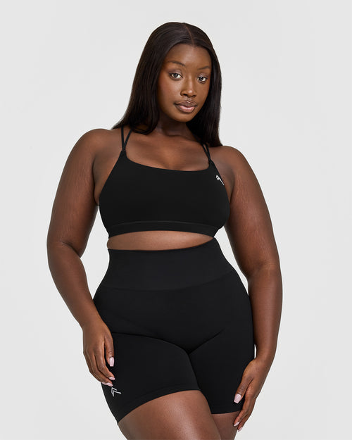 Oner Modal Everyday Cross Over Bralette | Black