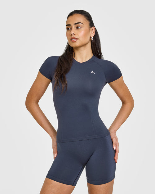Oner Modal Go To Seamless Fitted Top | True Blue