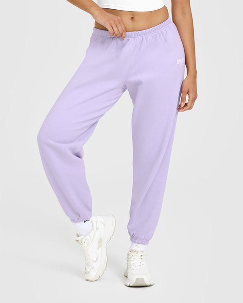 Oner Modal Mid Weight Joggers | Lavender Purple