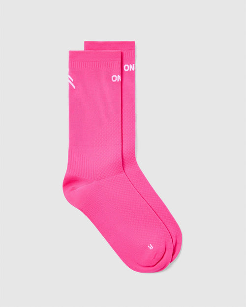 Oner Modal Crew Running Socks 1 Pack | Neon Pink