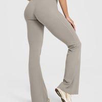 SoftMotion™ Flared Bottoms with White Logo | Warm Sand