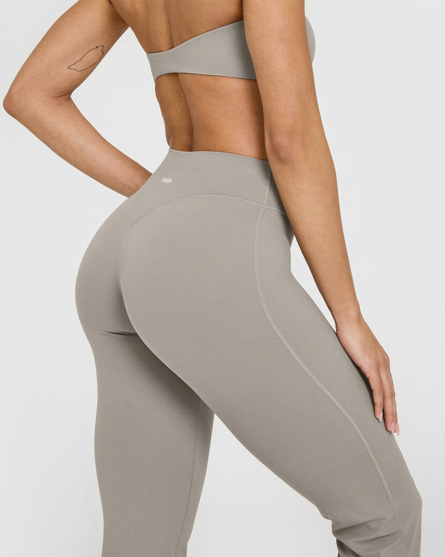 SoftMotion™ Flared Bottoms with White Logo | Warm Sand