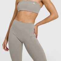 SoftMotion™ Flared Bottoms with White Logo | Warm Sand