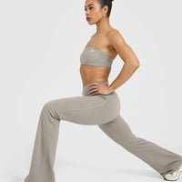 SoftMotion™ Flared Bottoms with White Logo | Warm Sand