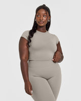 Cotton Icon Baby T-Shirt | Warm Sand