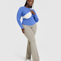 Mellow™ Soft Long Sleeve Top | Glaucous Blue