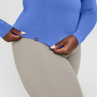 Mellow™ Soft Long Sleeve Top | Glaucous Blue