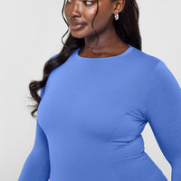 Mellow™ Soft Long Sleeve Top | Glaucous Blue