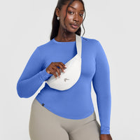 Mellow™ Soft Long Sleeve Top | Glaucous Blue