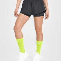 UnifiedMove™ Double Layer Shorts 5" | Coal