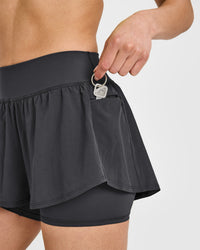 UnifiedMove™ Double Layer Shorts 5" | Coal