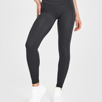 Unified High Waisted Pocket Leggings | Coal