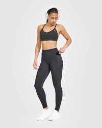 UnifiedMove High Waisted Pocket Leggings | Coal