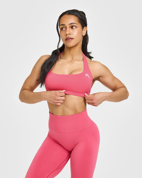 Oner Modal EasyLift™ Halter Bralette | Velvet Pink