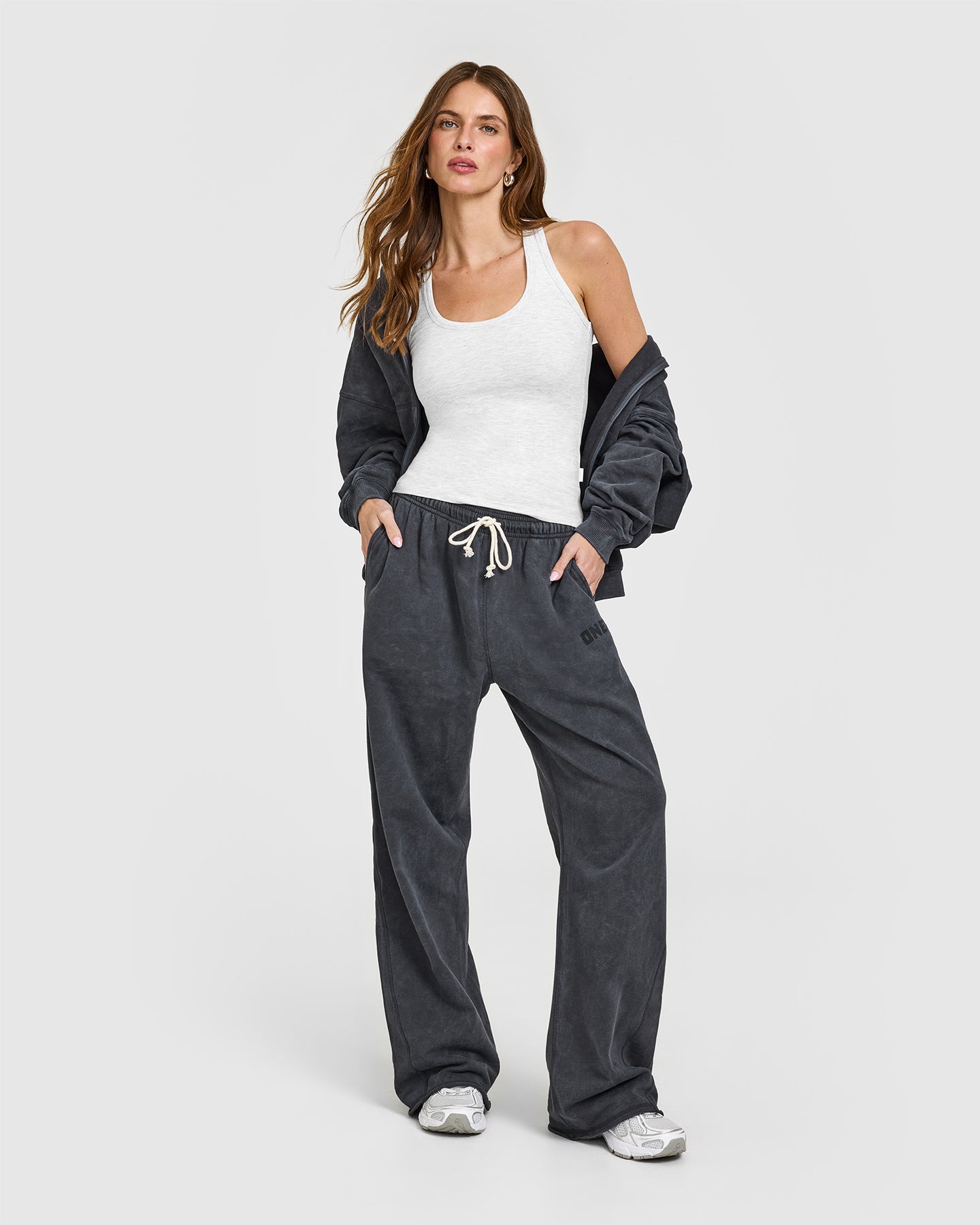 Cotton Fitted Vest | Light Grey Marl