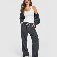 Cotton Fitted Vest | Light Grey Marl