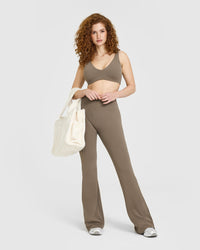SoftMotion™ Flared Bottoms | Moss Brown
