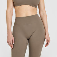 SoftMotion™ Flared Bottoms with White Logo | Moss Brown