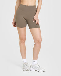 SoftMotion™ Shorts 6" | Moss Brown