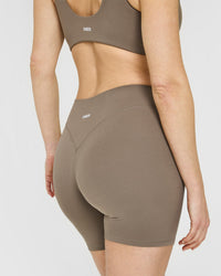 SoftMotion™ Shorts 6" | Moss Brown