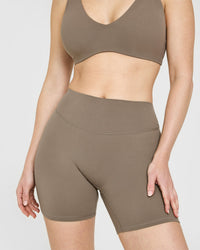 SoftMotion™ Shorts 6" | Moss Brown